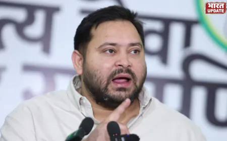 बिहार विधानसभा चुनाव से पहले तेजस्वी यादव का चुनाव आयोग पर बड़ा आरोप, राहुल गांधी करेंगे चक्का जाम